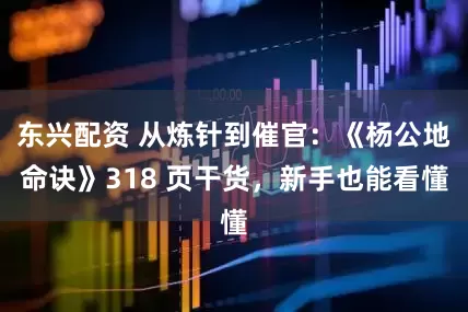 东兴配资 从炼针到催官：《杨公地命诀》318 页干货，新手也能看懂
